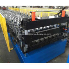 Metal IBR Trapezoidal Roof Sheet Roll Forming Machine